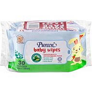 Pureen: Baby Wipes (Alcohol Free & Paraben Free) Value Pack 2x30's - 19% OFF!!