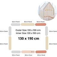 RaaB: DreamNest Playpen [130x190cm] + DreamNest House