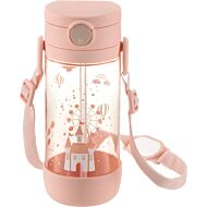 Richell: Axstars Straw Cup 450ml 7M+ (Peach)