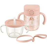 Richell: Axstars Cup Straw Training Set (Pink)
