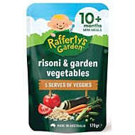 Rafferty's Garden: Risoni & Garden Vegetables Mini Meal 170g (10+ Months) - 14% OFF!!