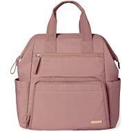 Skip Hop: Main Frame Wide Open Diaper Backpack - Dusty Rose