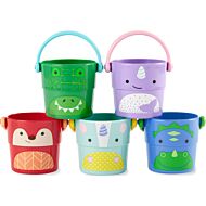 Skip Hop: Zoo Stack & Pour Buckets 2.0 (5pcs)