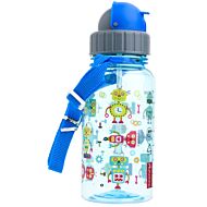 Autumnz: Flip Top Straw Bottle 500ml/17oz (9+ Months) - Sparky Robots