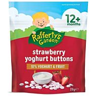 Rafferty's Garden: Strawberry Yoghurt Buttons 28g (12+ Months) - 10% OFF!!