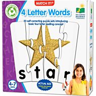 The Learning Journey: Match It! 4 Letter Words - 17% OFF!!