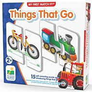 The Learning Journey: My First Match It! Things That Go