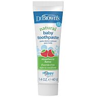 Dr. Brown's: Natural Baby Toothpaste (Fluoride-Free) - Strawberry - 10% OFF!!