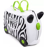 Trunki Ride-On Little Luggage for Little People - Zimba the Zebra
