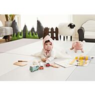ALZiP® Mat ECO Color Folder | Size G (200*140*4cm) - Urban Grey Pink