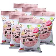 Wel.B Freeze Dried Snacks - Strawberries & Banana - 6 PACKS! - 12% OFF!!