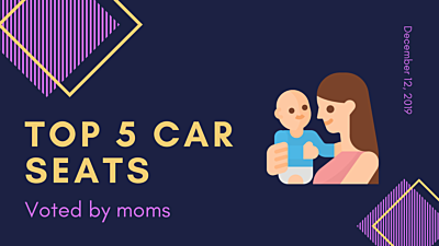 Top 5 car seats, as voted by Moms